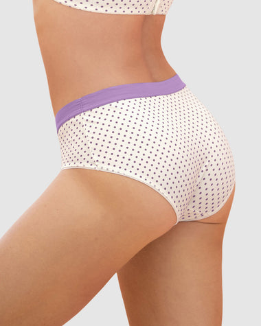 Hipster Invisible con Buen Cubrimiento#color_b77-estampado-puntos-lila