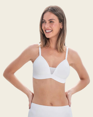 Sujetador triangular sin aro estilo top#color_000-blanco