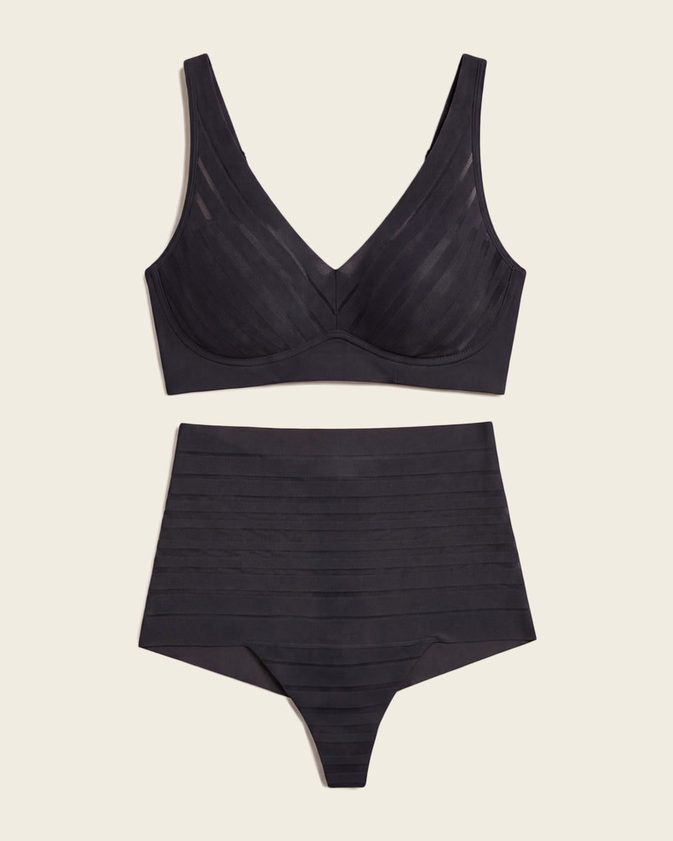 Daily Bra + UltraStripe Undetectable en Negro