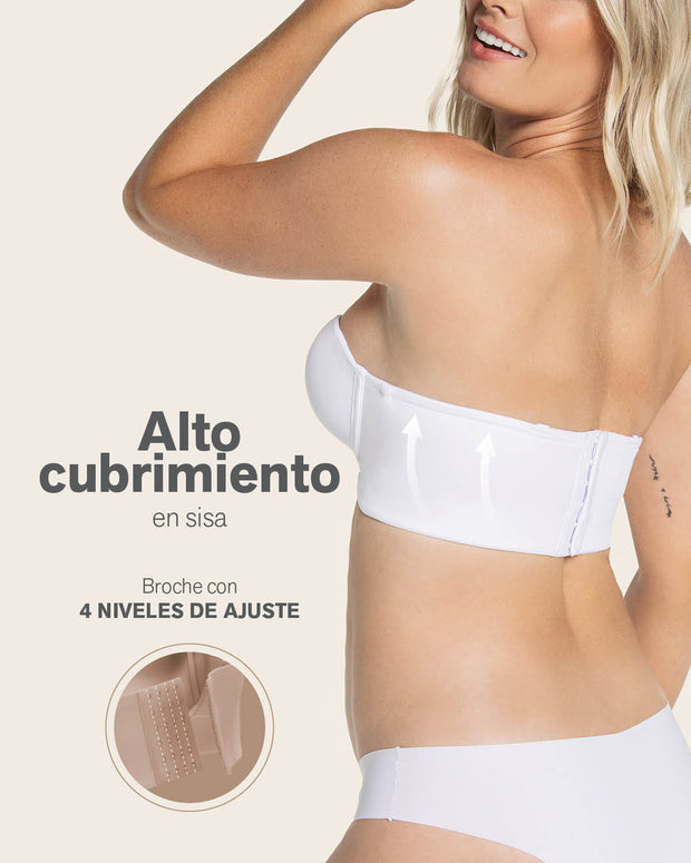 Sin tirantes bustier 360° de perfección#color_000-blanco