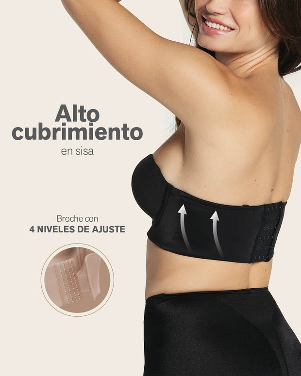 Sin tirantes bustier 360° de perfección#color_700-negro