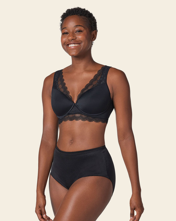 Sujetador de gran cubrimiento: deep coverage bra#color_700-negro