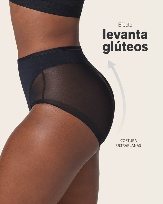 Braga clásica invisible con tul#color_700-negro