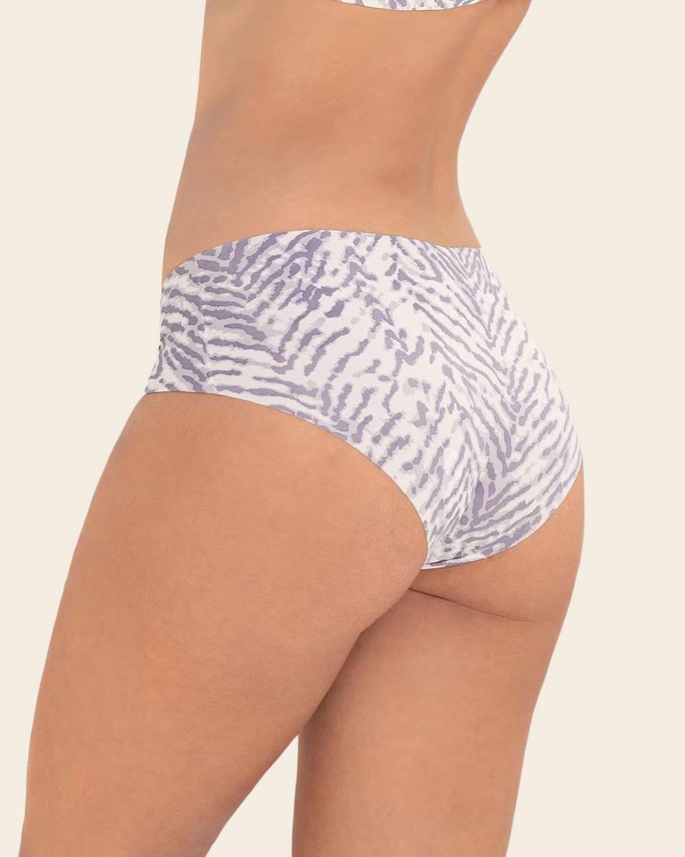 Braga culotte invisible ultraplano sin elásticos y de pocas costuras