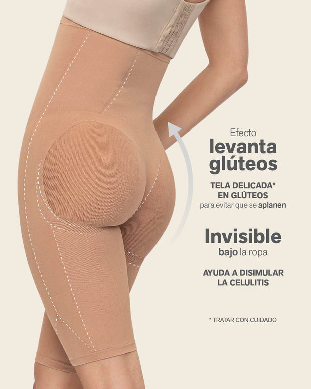 Braga faja media pierna invisible levanta glúteos#all_variants