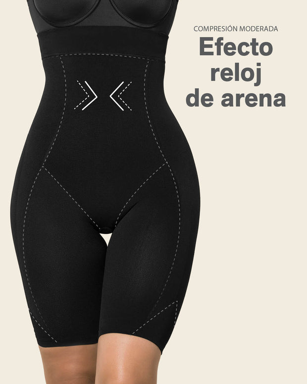 Braga faja media pierna invisible levanta glúteos#color_700-negro