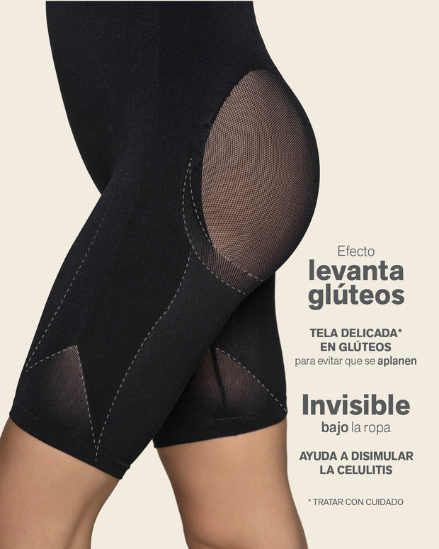 Braga faja media pierna invisible levanta glúteos#color_700-negro