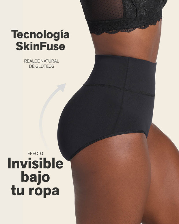 Braga faja de control moderado tiro alto en skinfuse#color_700-negro