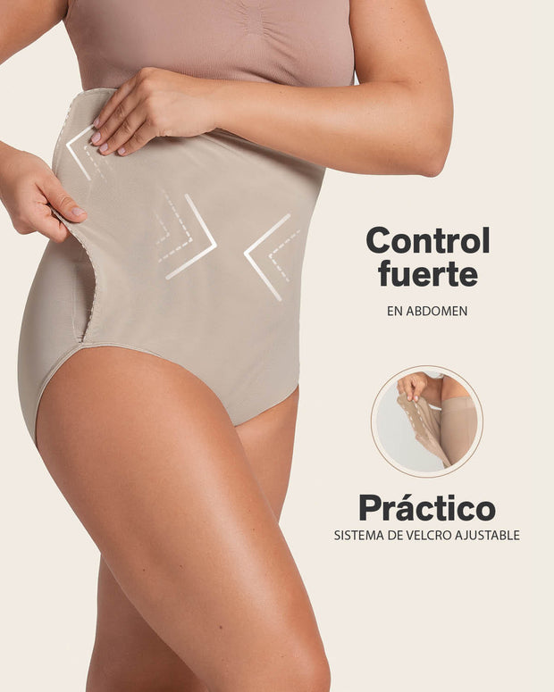 Braga faja postparto y postquirúrgico con mayor cubrimiento de abdomen#all_variants