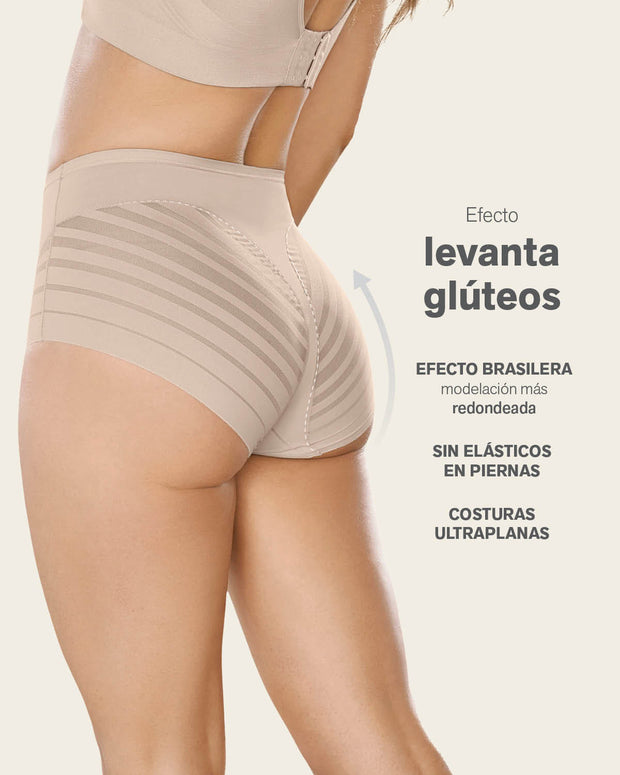 Braga faja clásica con control moderado de abdomen y bandas en tul#all_variants