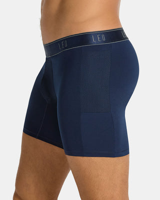 Bóxer deportivo con bolsillo lateral en microfibra#color_516-azul-oscuro
