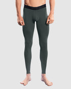 Licra deportiva en microfibra con mallas transpirables para hombre#color_764-gris-oscuro