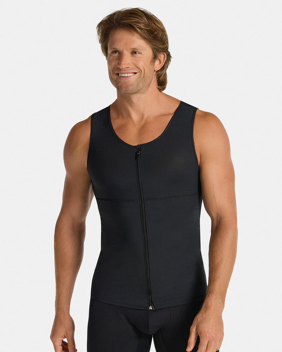Chaleco masculino de compresión en powerslim