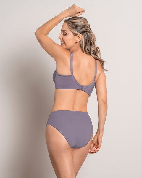 Sujetador clásico con transparencia: natural support#color_707-morado