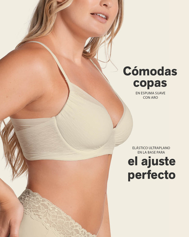 Sujetador con cubrimiento total del pecho comfort fit#all_variants