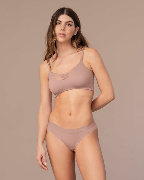 Bralette con detalles de encaje en escote y espalda#color_a22-rosa-viejo