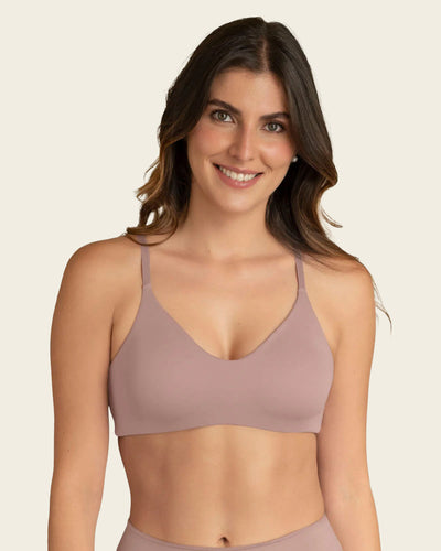 Sujetador tipo top Ultra Natural#color_281-palo-de-rosa