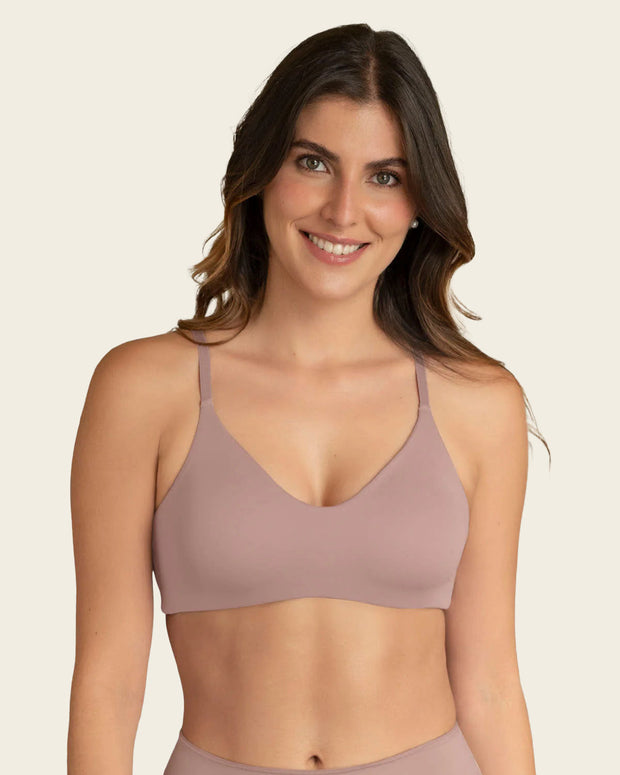 Sujetador tipo top Ultra Natural#color_281-palo-de-rosa
