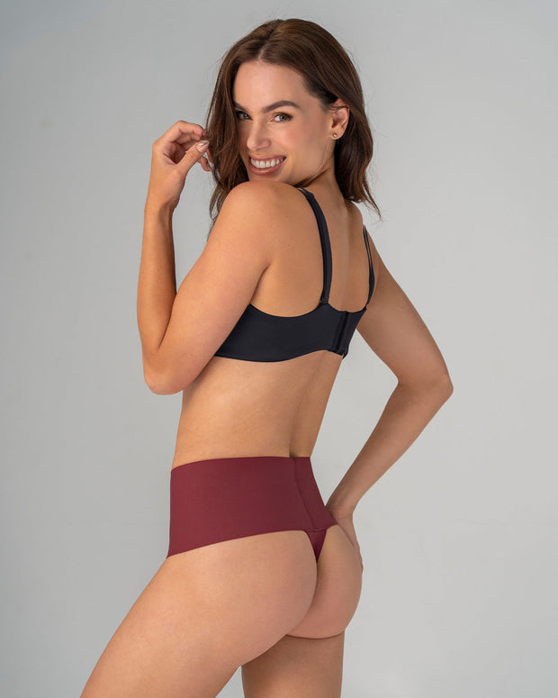 Braga faja con fajón ancho de control fuerte tiro alto#color_382-vino