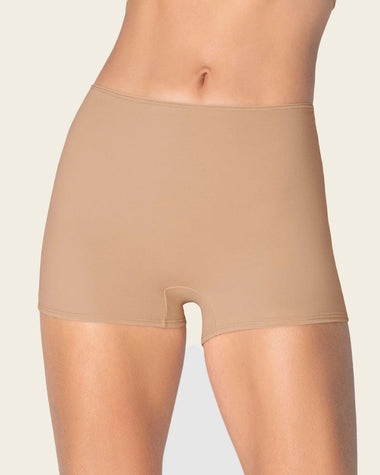 Bóxer corto de control fuerte de abdomen#color_801-habano-medio