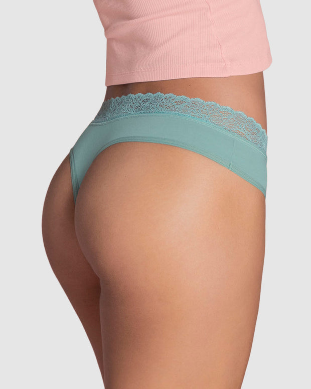 Paquete x3 tangas en algodón elástico con detalle en encaje#color_s17-estampado-verde-azul-terracota