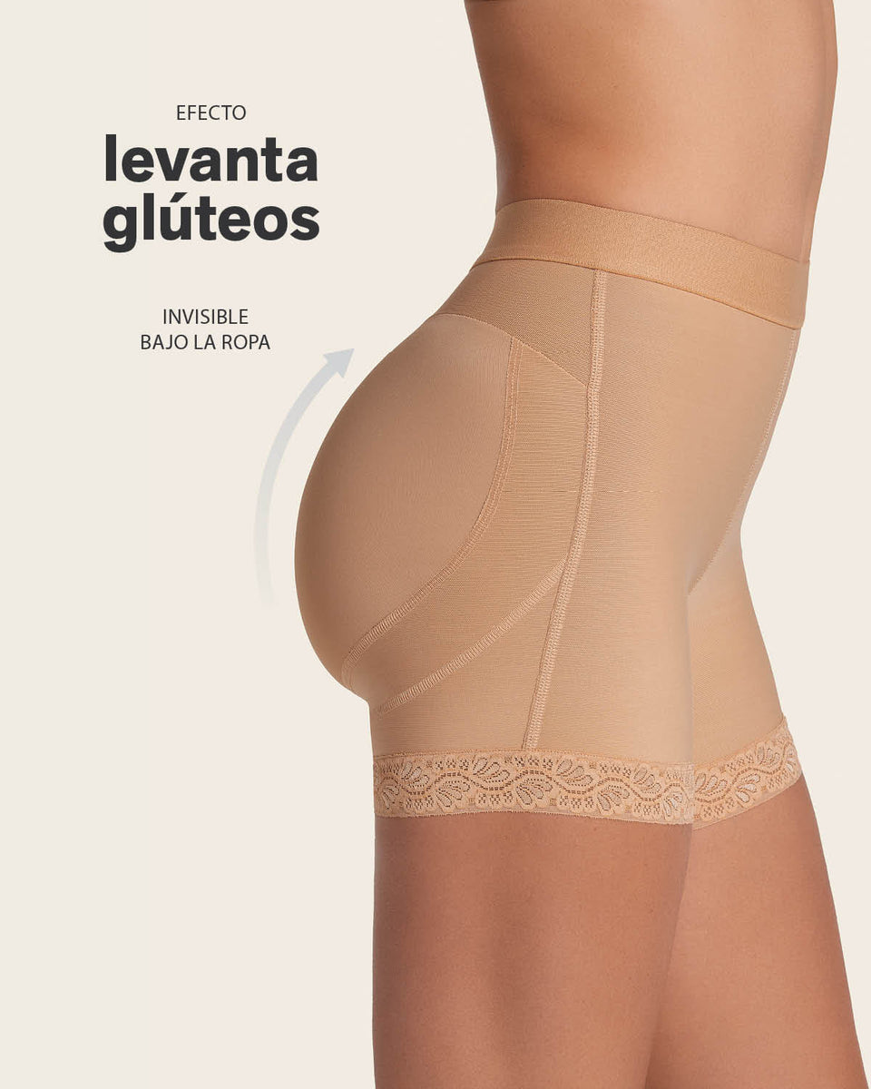 Braga faja tipo short levanta glúteos Leonisa - Main Image