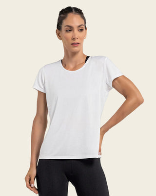 Camiseta deportiva de secado rápido y silueta semiajustada#color_000-blanco