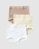 3 confortables bragas clásicas ajuste y cubrimiento total#color_984-beige-blanco-marfil