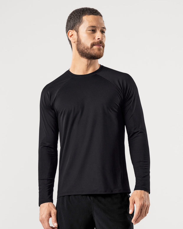 Camisa deportiva negra sale