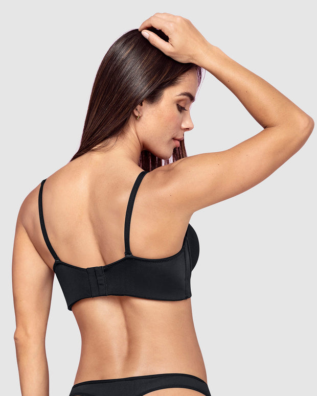 Sujetador de push up medio con aro#color_700-negro
