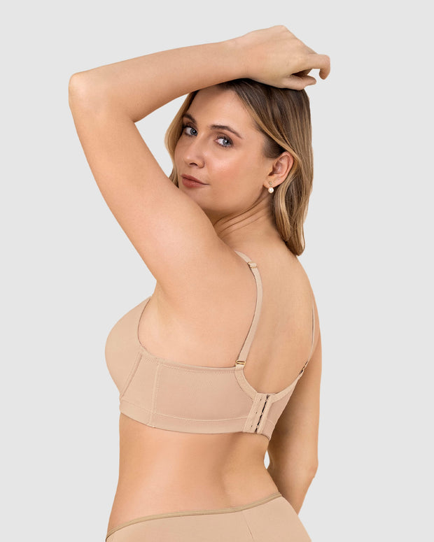 Sujetador triangular de push up medio y espalda ancha#color_802-habano-claro