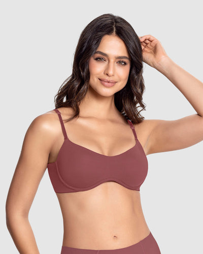 Sujetador ultraliviano con copas internas fijas#color_194-vino