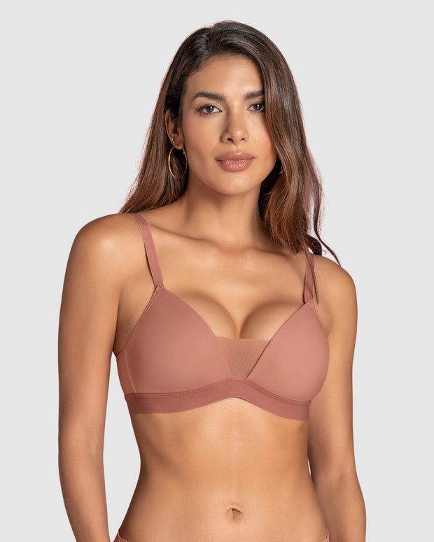 Sujetador triangular sin aro estilo top#color_951-palo-de-rosa