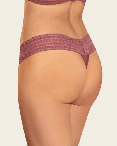 Tanga con laterales en encaje#color_331-vino-empolvado