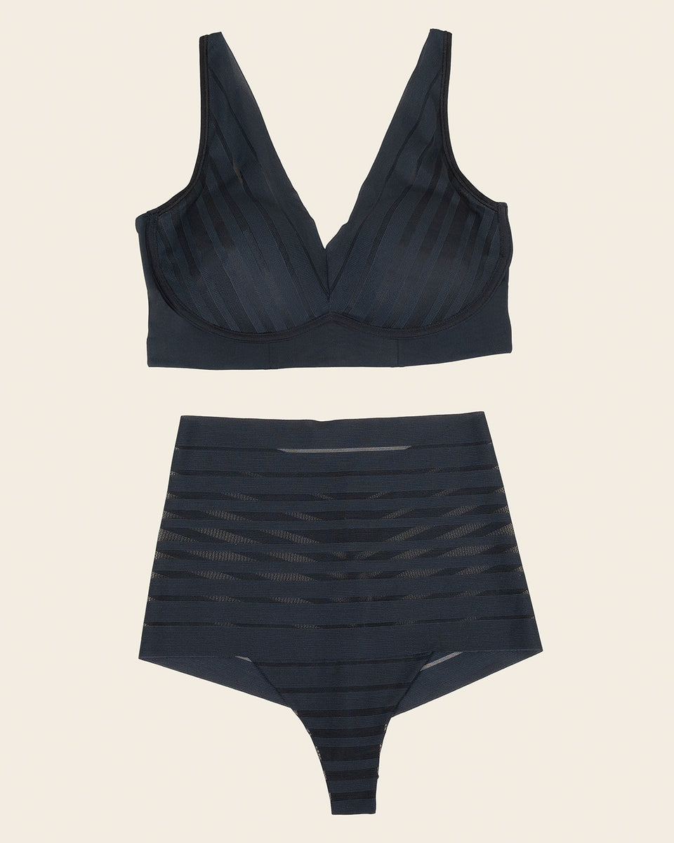 Daily Bra + UltraStripe Undetectable en Negro