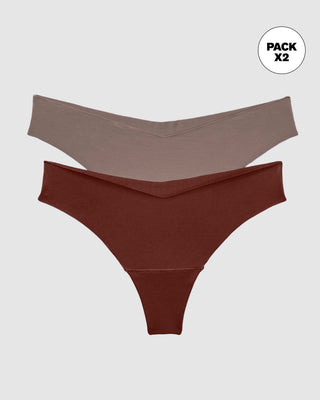 Tangas de efecto invisible en paquete x 2#color_s05-vino-tinto-habano-claro
