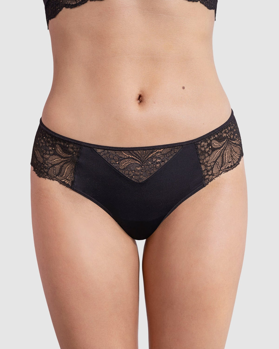 Tanga con laterales en encaje