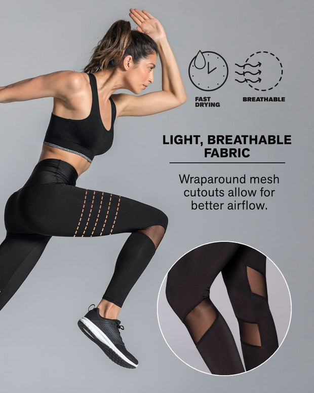 Legging de control con transparencias y material de secado rápido#all_variants