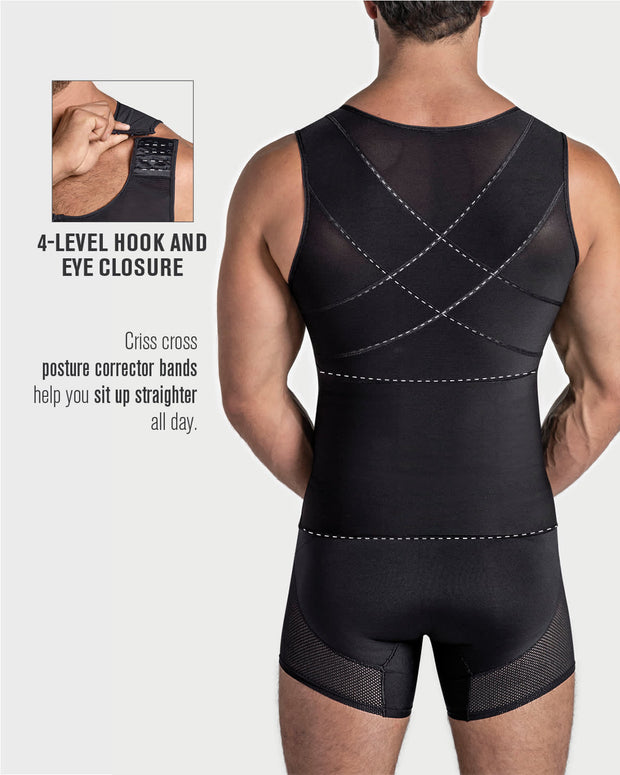 Faja postquirúgica para hombre de máxima compresión#all_variants